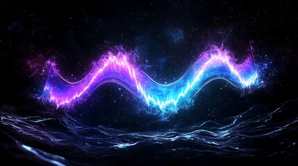 Neon Waves in Space
