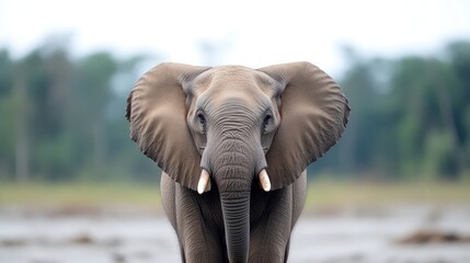 Obraz premium African Elephant Portrait
