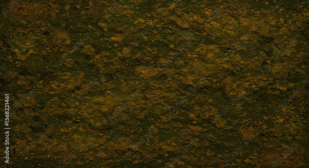 Poster dark green and yellow grunge texture background with rough surface