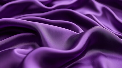 Obraz premium Gradient backgrounds velvet tone. A close-up of luxurious purple fabric, showcasing its soft, flowing texture and rich color, creating an elegant and sophisticated appearance.
