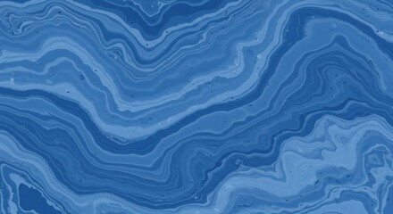 Fototapeta premium Serene Blue Swirls Abstract Texture. AI Generated