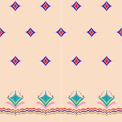 seamless geometric pattern with geometric shapes