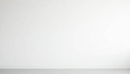Minimalist interior with empty wall space.