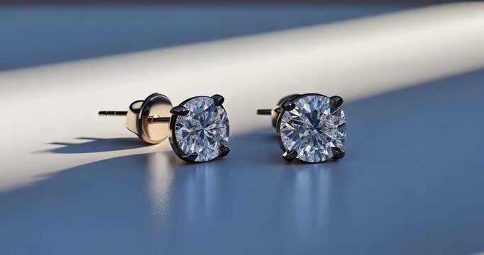 Diamond Earrings - Stud diamonds - Style