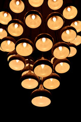 Luxury chandelier lighting.