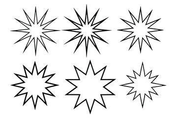 Voltsurge Burst Line Art Illustration Dynamic Energy Concept