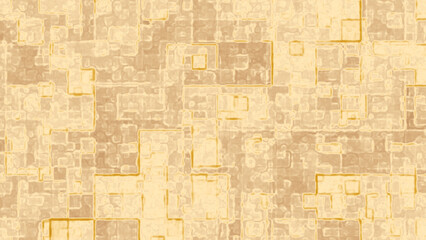 Digitally generated abstract pattern of various shades of brown and beige