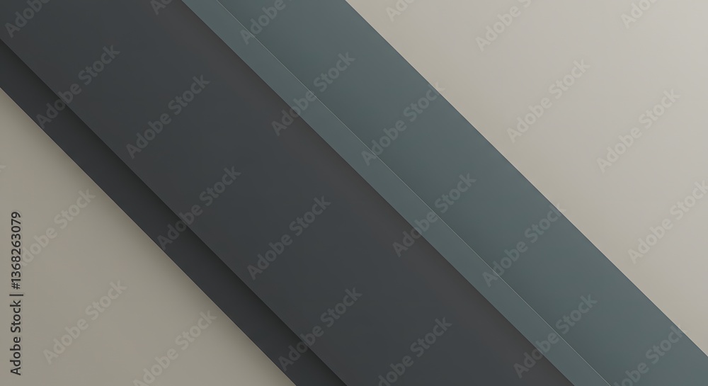 Poster Abstract diagonal lines background with modern design and neutral color