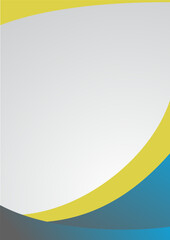 simple background design with blue and yellow gradient colors