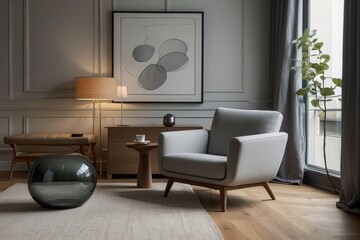 A Sophisticated and Elegant Living Room Setup