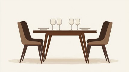 Elegant Dining Table Set for Special Occasions