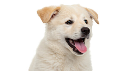 Isolated Cute Puppy