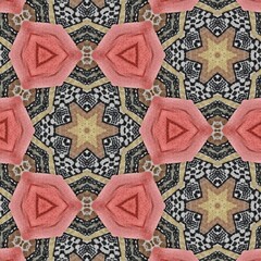 Embroidery and batik design concept. Antique art for clothing print, sublimation block etc. New trendy wallpaper, cover photo, interior decoration idea. Abstract pattern for the carpet background	