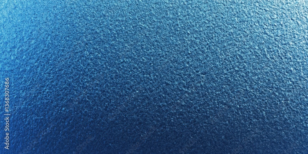 Poster a blue background with a lot of small dots. the dots are scattered all over the background, creating