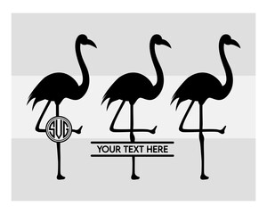 Flamingo, SVG Bundle, Bird Svg, Pink Flamingo Svg, Circut Cut Files Silhouette, Animals Svg, Summer Svg, Flamingo Silhouette, Flamingo Clipart, Vcetor, Outline, Eps, Cut file, Flower Outline,
