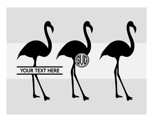 Flamingo, SVG Bundle, Bird Svg, Pink Flamingo Svg, Circut Cut Files Silhouette, Animals Svg, Summer Svg, Flamingo Silhouette, Flamingo Clipart, Vcetor, Outline, Eps, Cut file, Flower Outline,
