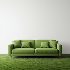 sofa on a white background