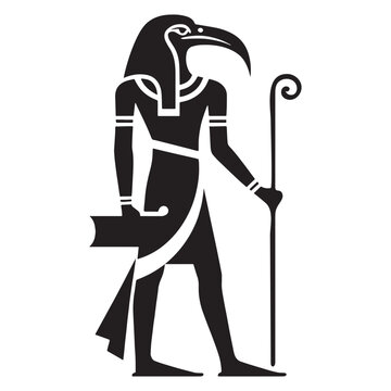 recommend clip art: Mysterious Thoth silhouette, guardian of sacred texts - Thoth illustration - Thoth vector - Egyptian god silhouette - Egyptian silhouette
                    
                    
