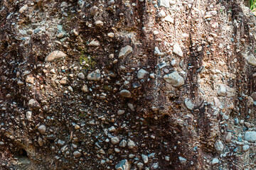 Pha Chor the wonder landscape of Mae Wang National Park is natural phenomena caused by an uplift of the earth plates and also by erosion of wind and rain (The pictures has noise and film grain)