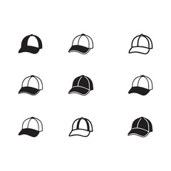set of hats and caps
