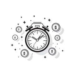vector clock icon