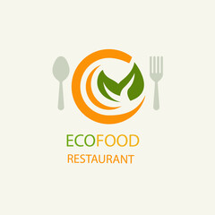 nature food logo design