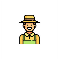 funny cartoon farmer