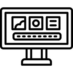 Photos Icon Vector Element