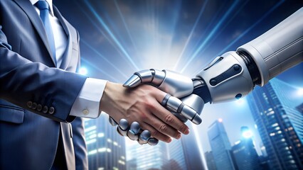 handshake of business people