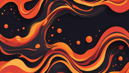 abstract orange background