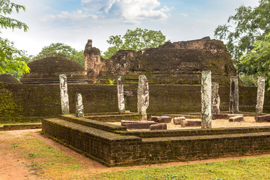 Polonnaruwa Archaeological Museum on a sunny day