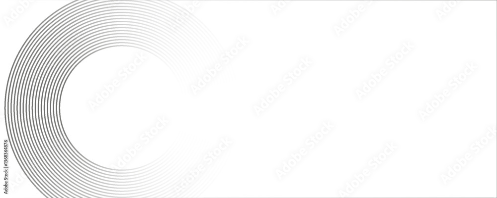 Poster white geometric abstract background overlapping layers on bright space with line effect decoration. 