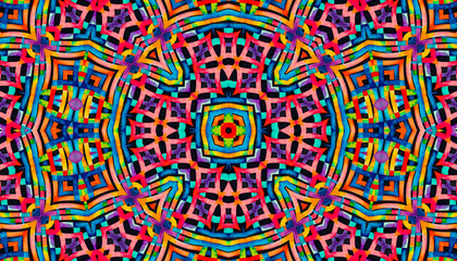 Abstract bright multicolor pattern, colorful background