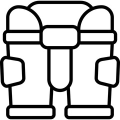 Hockey Pants Icon Vector Element