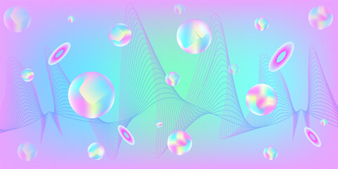 abstract pink purple sky gradient graphic background, business technology digital communication template, iillustration element, banner poster cover pattern vector