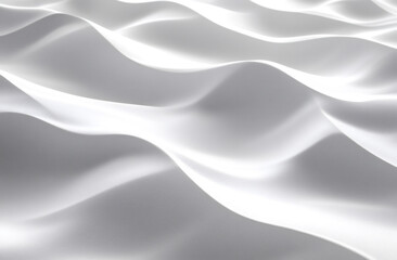 Monochrome photo of seamless rippled sand dune pattern. Wavy beige white desert sand dunes repeat creating trendy background. Bump map displacement abstract with grayscale geometric