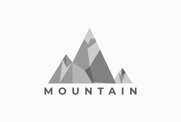 Fototapeta premium Abstract Mountain Logo Design Element
