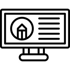 Creative Process Icon Vector Element