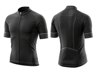 sleek cycling jersey mockup showcasing modern design with stylish fit and breathable fabric perfect for performance enthusiasts