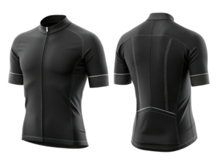 sleek cycling jersey mockup showcasing modern design with stylish fit and breathable fabric perfect for performance enthusiasts