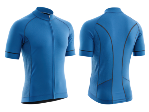 vibrant cycling jersey mockup showcasing sleek design with modern fit and breathable fabric perfect for outdoor adventures