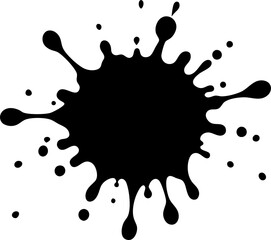 vector illustration of a blot