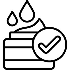 Moisturizer Icon Vector Element
