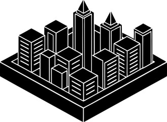 Fototapeta premium abstract city background