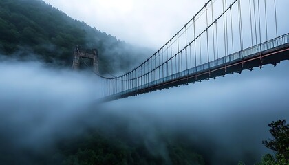 Obraz premium golden gate bridge in fog