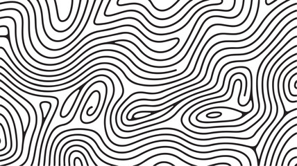 Abstract Topographic Map Background Design