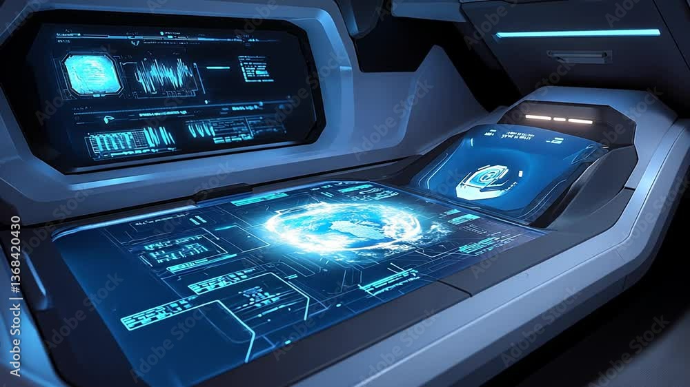 Poster explore advanced features of a high tech smart bed design generative ai