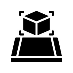 AR marker glyph icon