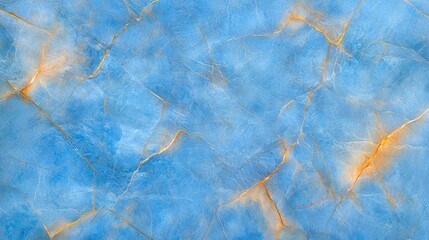 Fototapeta premium Mesmerizing blue and orange marble texture, vibrant abstract background for creative projects