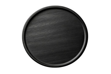 Dark wooden tray background. Grain texture, rough, cut out transparent